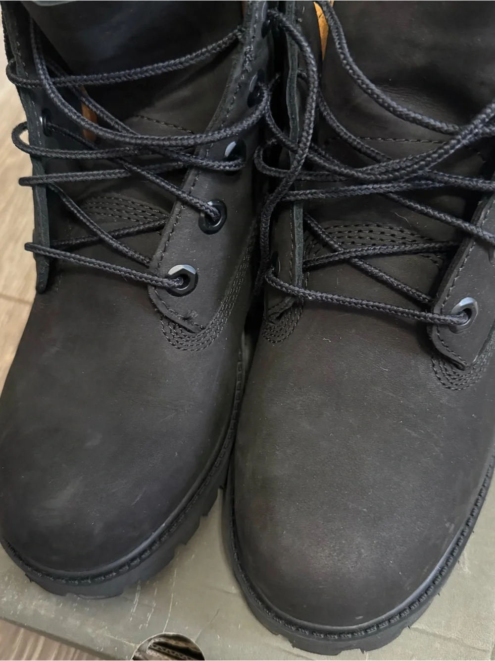 Timberland Black Nubuck Boots